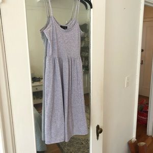 Topshop scoop neck light blue dress Size 2